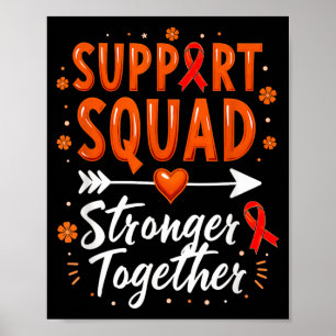 Support Squad Chronic Myeloid Leukaemia Awareness Poster