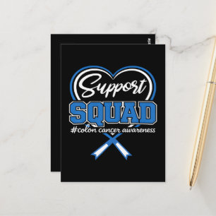 Support Squad Colon Postcard