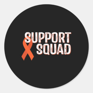 Support Squad Complex Regional Pain Syndrome Aware Classic Round Sticker