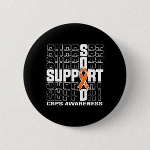 Support Squad Crps Awareness  6 Cm Round Badge