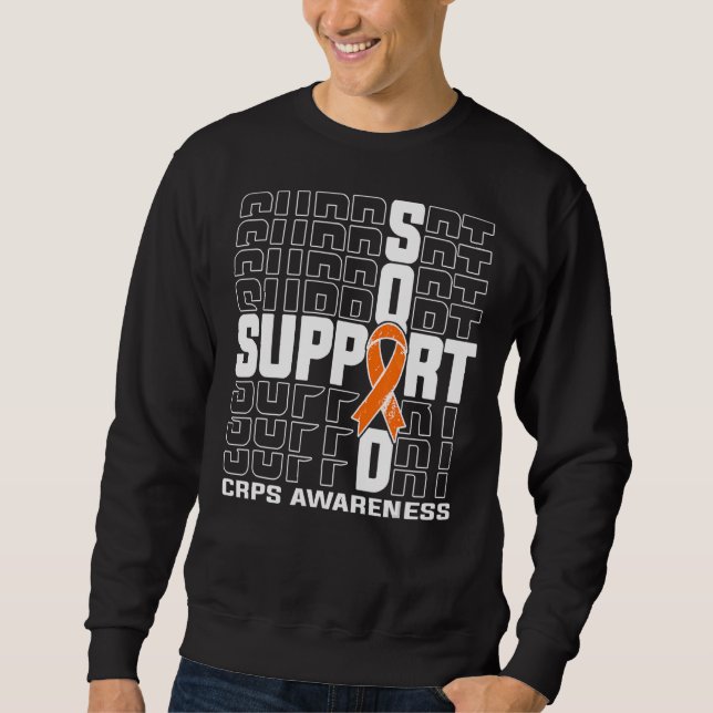 Support Squad CRPS Awareness Sweatshirt (Front)