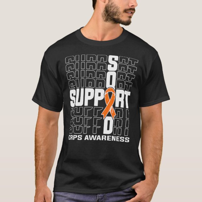 Support Squad CRPS Awareness T-Shirt (Front)
