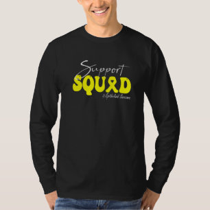 Support Squad Epithelioid Sarcoma Awareness Yellow T-Shirt