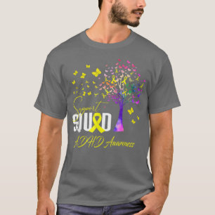 Support Squad For Adhd Awareness  T-Shirt