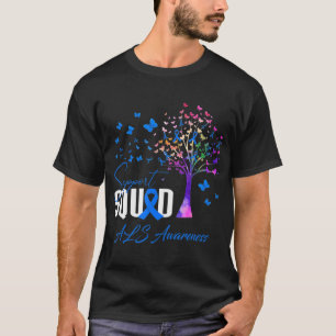 Support Squad For Als Awareness T-Shirt