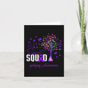 Support Squad For Epilepsy Awareness  Card
