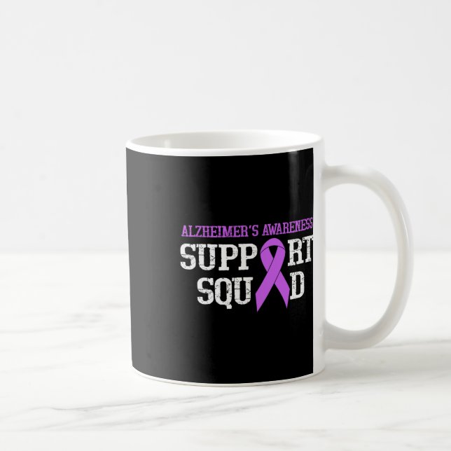 Support Squad Heimer Warrior We Wear Purple  Coffee Mug (Right)