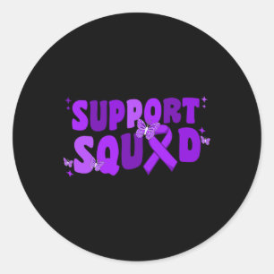 Support Squad Heimerheimer Heimerheimer's Awarenes Classic Round Sticker