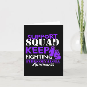 Support Squad I Chronic Pain Response Fibromyalgia Card