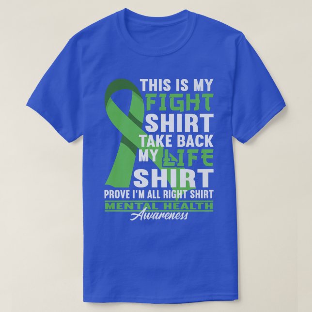 Support Squad I Fight Shirt I Depression & Mental  (Design Front)