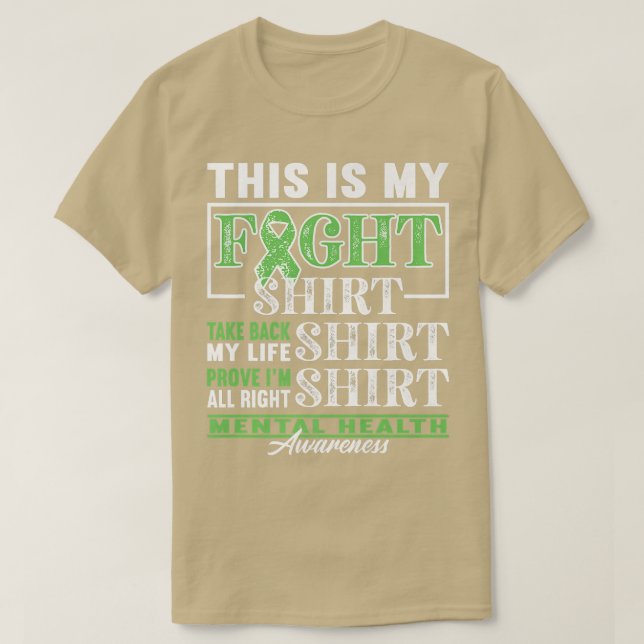 Support Squad I Fight Shirt I Depression & Mental  (Design Front)