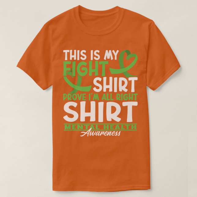 Support Squad I Fight Shirt I Depression & Mental  (Design Front)
