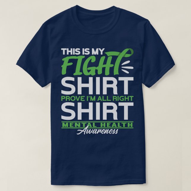 Support Squad I Fight Shirt I Depression & Mental  (Design Front)