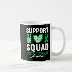 Support Squad I Gluten Free Coeliac Celiac Disease Coffee Mug