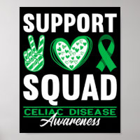 Support Squad I Gluten Free Coeliac Celiac Disease