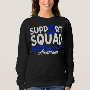 Support Squad I Me Cfs Chronic Fatigue Syndrome 11 Sweatshirt
