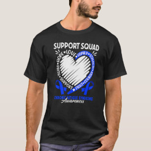 Support Squad I Me Cfs Chronic Fatigue Syndrome 2 T-Shirt