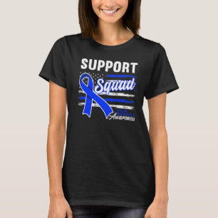 Support Squad I Me Cfs Myalgic Encephalomyelitis   T-Shirt