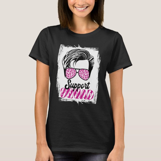 Support Squad I Orofacial Birth Defect Cleft Lip & T-Shirt (Front)