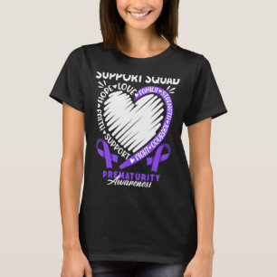 Support Squad I Premature Baby Birth & Preemie Pre T-Shirt
