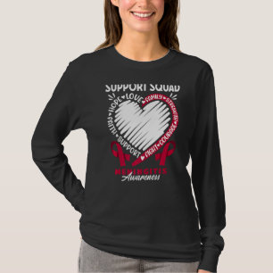 Support Squad I Viral Bacterial Meningitis Awarene T-Shirt
