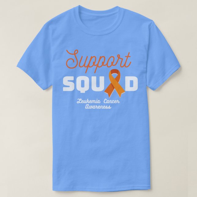 Support Squad Leukaemia 2 T-Shirt (Design Front)