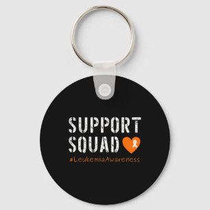 Support Squad Leukaemia Awareness 1 Key Ring