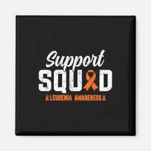 Support Squad Leukaemia Blood Cancer Awareness Ora Magnet