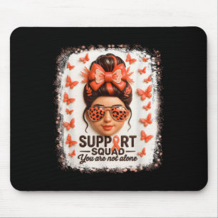 Support Squad Leukaemia Ribbon Butterfly You Not A Mouse Pad
