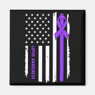 Support squad lupus awareness warrior fighter magnet