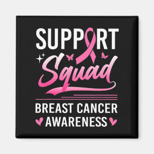 Support Squad Matching Family Breast Cancer Awaren Magnet