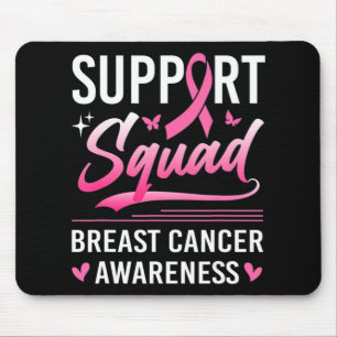 Support Squad Matching Family Breast Cancer Awaren Mouse Pad