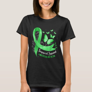 Support Squad Mental Health Awareness Lime Green R T-Shirt