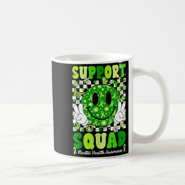 Support Squad Mental Health Matters Awareness Coffee Mug (Right)