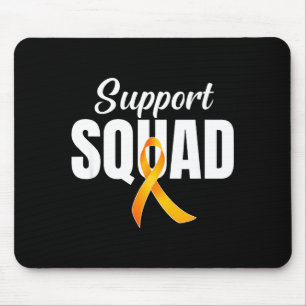 Support Squad Ms Multiple Sclerosis Awareness Oran Mouse Pad