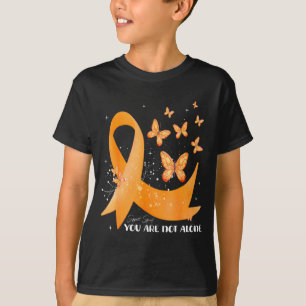 Support Squad Orange Ribbon Multiple Sclerosis Awa T-Shirt