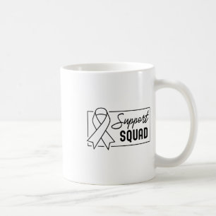 Support Squad Orange Warrior Crps Awareness 1 Coffee Mug