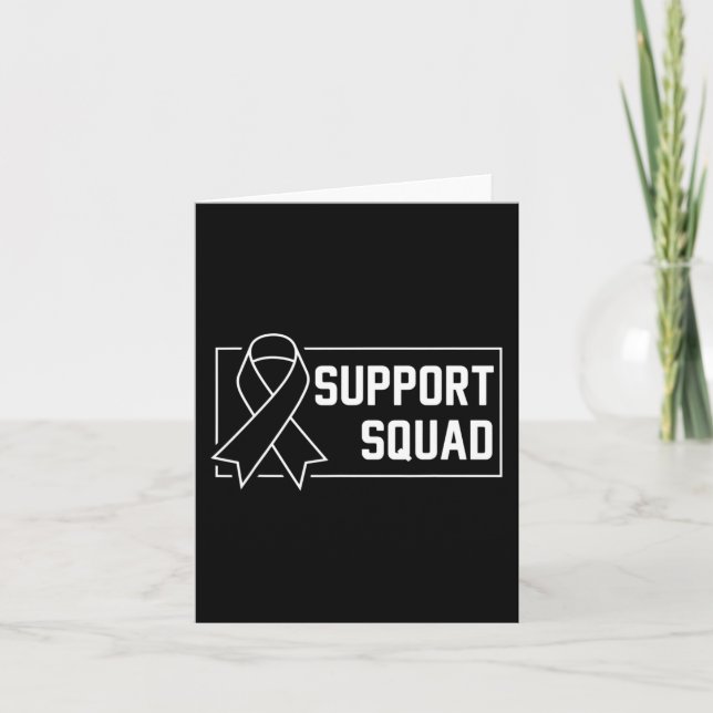 Support Squad Orange Warrior CRPS Awareness 3 Card (Front)