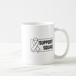 Support Squad Orange Warrior Crps Awareness Coffee Mug