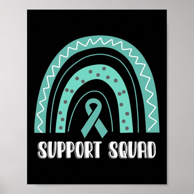 Support Squad Post Traumatic Stress Disorder Aware Poster (Front)