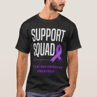 Support Squad Purple Ribbon Chiari Malformation Aw