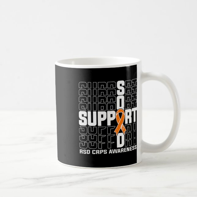 Support Squad Rsd Crps Awareness 2  Coffee Mug (Right)