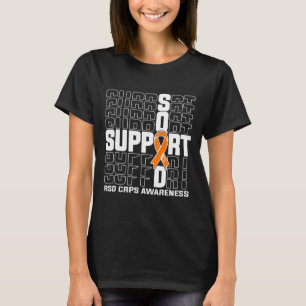 Support Squad Rsd Crps Awareness 2 T-Shirt