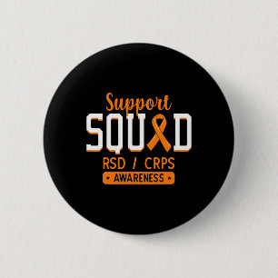 Support Squad Rsdcrps Complex Regional Pain Syndro 6 Cm Round Badge