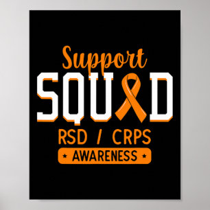 Support Squad Rsdcrps Complex Regional Pain Syndro Poster