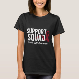 Support Squad Sickle Cell Awareness 6 T-Shirt
