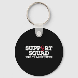 Support Squad Sickle Cell Awareness Month 1  Key Ring