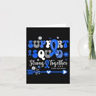 Support Squad Strong Together Groovy Ataxia Awaren Card