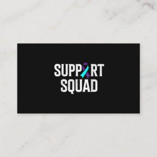 Support Squad Support Suicide Prevention Awareness Business Card
