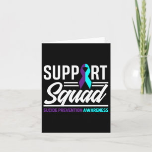 Support Squad Support Suicide Prevention Awareness Card
